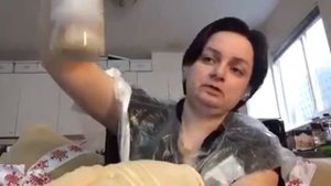 Татьяна Атоми пробует Bubble and color краска для волос часть1