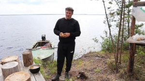 Рыбалка. озеро, уха - на вездеходе без труда!