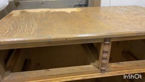 Перекраска/реставрация комода 40-х годов демо-версия. Restoration