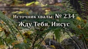 Жду Тебя, Иисус| Источник хвалы № 234 | Караоке плюс | Христианские песни | Гимны надежды