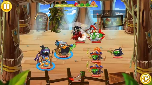 Angry Birds Epic/1 - бой Матильдой Могучего орла смотреть онлайн