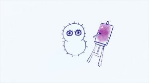 How an Amoeba Learns to Paint