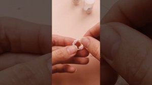 Витые серьги-бублики из бисера своими руками за полчаса, мастер-класс #серьгиизбисера