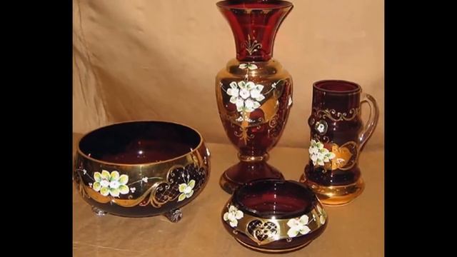 Стеклянная посуда Богемия (Bohemia) Чехия