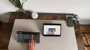 ROLI LUMI MIDI KEYBOARD | How To Play Piano - EASY First Piano Lesson!