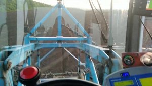 Работа на самоходном опрыскивателе.