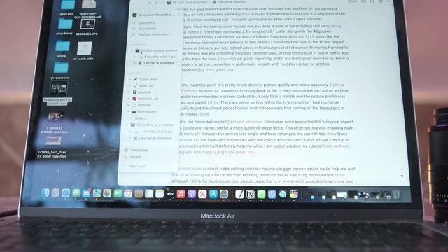 Using a 55 inch 4K Qled TV as a Monitor | One Month Later смотреть онлайн