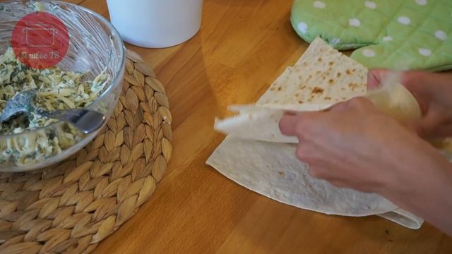 Хрустящие рулетики из лаваша с начинкой