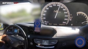 MERCEDES CL 500 | 2007 | 388hp | ACCELERATION & TOP SPEED TEST | 1/4 MILE | 100-200 | DRAGY TIME |