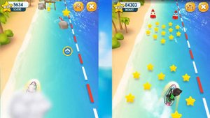 АКВАБАЙК ТОМА # 5 Игра-мультик про Тома и Анджелу Соревнования Тома и Анжелы