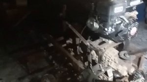 МЕХАНИЗМ ПОДЪЁМА КОВША НА МИНИТРАКТОР