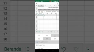 tugas informatika excel android