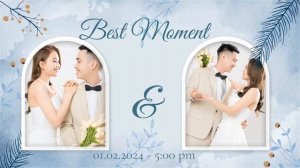 Новогоднее свадебное слайд-шоу Winter Wedding Slideshow DIZAYNPROJECT