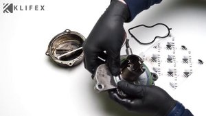Ремонт вакуумного насоса Opel 1.7 CDTI 1206575, 545397, 545283, 98115439. Установка ремкомплекта.