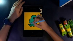 AMONG US GHOST | ANDROID | INFINITE PAINTER | SAMSUNG TAB S6 LITE