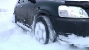 Honda CR-V (RD1) test snow