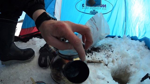 Мини печка для обогрева палатки. Зимняя рыбалка смотреть онлайн