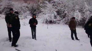 Азербайджан  Разрушение дома в лезгинском селе Дуруджа