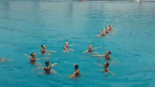 Синхронное плавание. Комби.