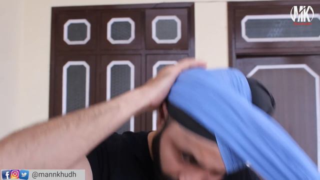 Diljit Dosanjh Style Parna  Parna Tutorial  Quick Parna  3.50 Meter Parna  Quick Turban