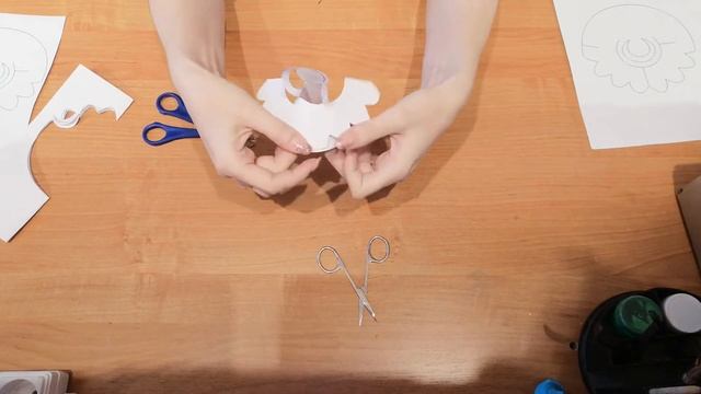Новогодние игрушки. Ангел из бумаги / Поделка оригами на Новый Год