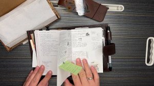 Распаковка. Листаю планер Kinbor. Обложка Moterm a6+ espresso ☕️