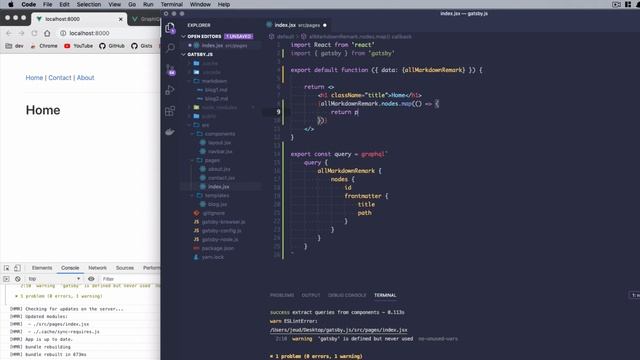 10 Link & GraphQL - สอนเขียน Static Site โดยใช้ Gatsby.js смотреть онлайн