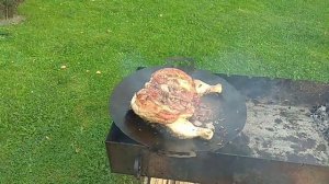 Рецепт вкусной курицы табака/Готовим на садже ?