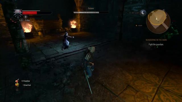 The Witcher 3: How to Kill the Golem Tutorial/Let's Play смотреть онлайн