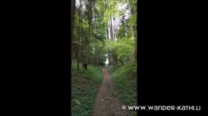 Liechtenstein Weg von Ruggell in den Schellenberg mit www.wander-kathi.li