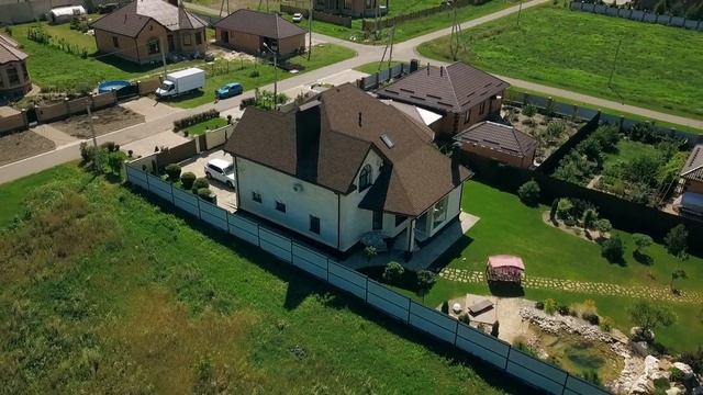 Роскошный Коттедж в Краснодаре | Облицован натуральным камнем
