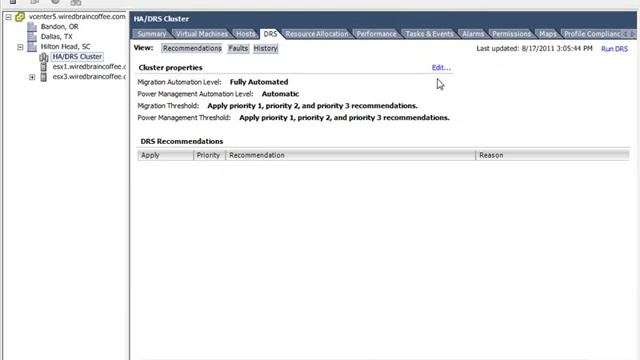 Performance Optimization with Distributed Resource Scheduler DRS) смотреть онлайн