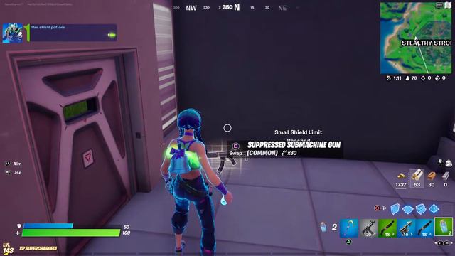 THE PREDATOR DID NOT ATTACK NANA SURVIVES STEALTHY STRONGHOLD IN FORTNITE NANA KHARMZ KRAZY GAMIN