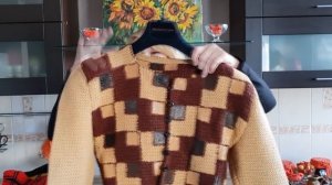 Коллекция модных уловок 2. Принт клетка в вязании крючком . Разговор на деликатную тему