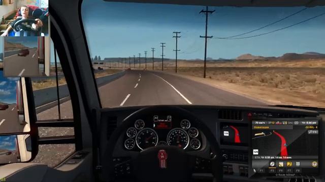 ИГРАЮ В АМЕРИКАН ТРАК СИМУЛЯТОР смотреть онлайн