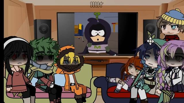 Fandoms React To South Park 3/6 [Mainly Kenny] |Gacha Club|