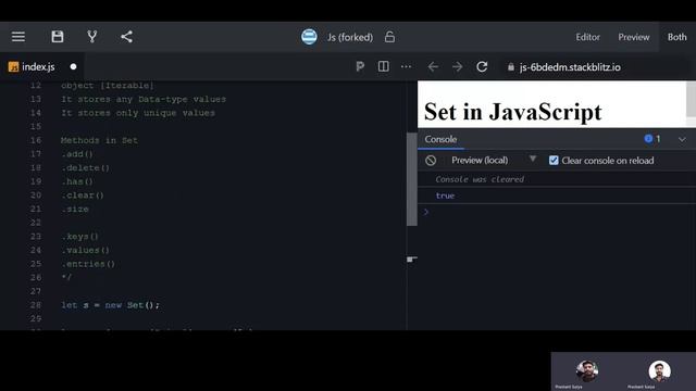 Set in JavaScript | JavaScript Sets | es6 sets | Set Vs Map | sets in JS | JavaScript Tutorial