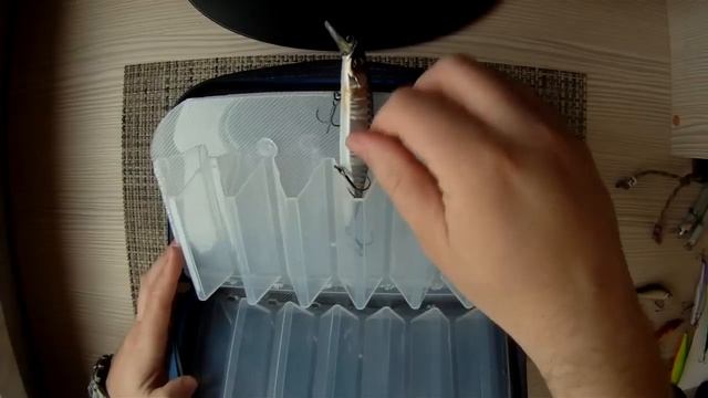 Сумка для воблеров. Рыболовная сумка TAKARA с пластиковой вставкой для воблеров. смотреть онлайн