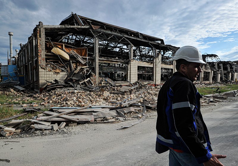 Над Киевом - черный дым: результаты точечных ударов ВС России / События на ТВЦ