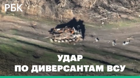 Минобороны показало уничтожение десантниками военных ВСУ,  скрывавшихся в лесу