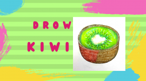 Рисуем KИВИ #киви#Drawing Kiwi#KIWI