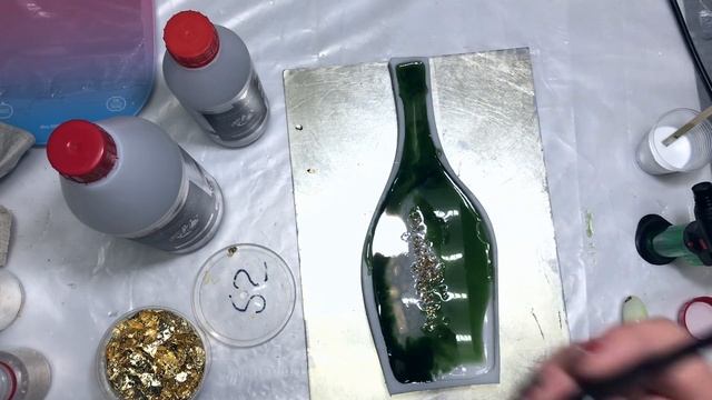 ДОСКА ДЛЯ ПОДАЧИ из эпоксидной смолы.