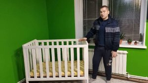 ДЕТСКАЯ КРОВАТКА своими руками / ОБЗОР детской кроватки