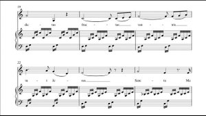 Ave Maria in C major - Bach-Gounod Karaoke low voice