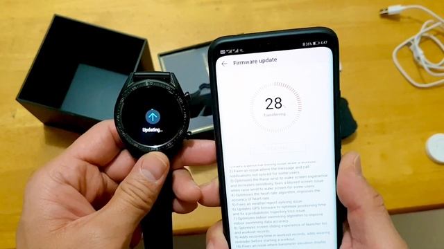 HUAWEI WATCH GT Unboxing and setting-up смотреть онлайн