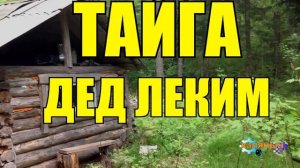 ДЕД ЛЕКИМ ЖИЗНЬ В ТАЙГЕ