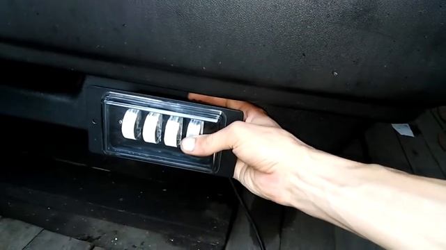 Линзовые LED противотуманки на 2109. Установка.