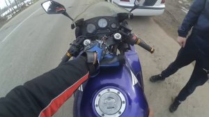 Первый выезд на мотоцикле 6 .4 .2018
