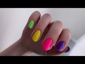 Весенний маникюр / Разноцветные ногти / Яркий маникюр