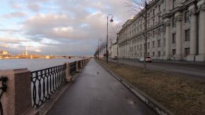 Saint Petersburg - Walking Sredny Prospekt Vasil'yevskogo Ostrova / Санкт Петербург